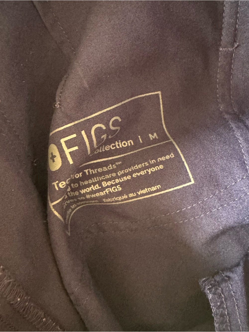 FIGS | Uman Relaxed Fit Joggers - Navy - Picture 4 of 4